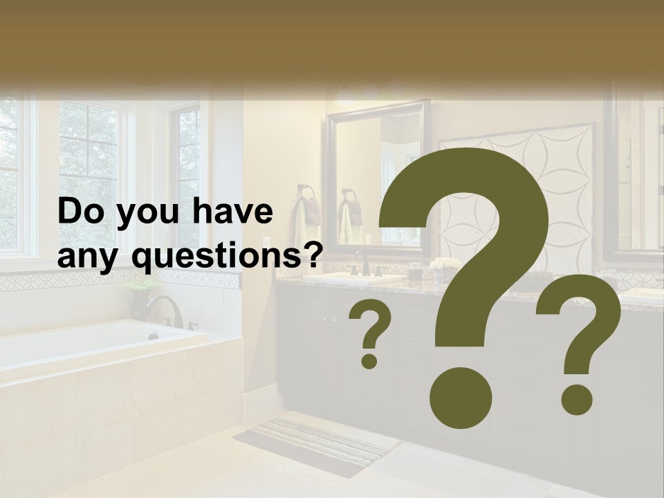 Bathroom Interior PowerPoint Template