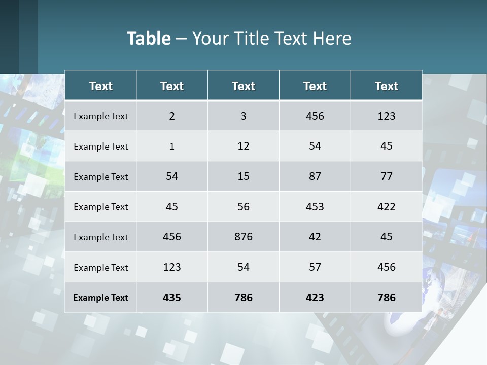 Video Editing PowerPoint Template