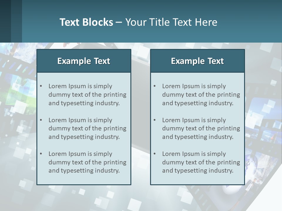Video Editing PowerPoint Template