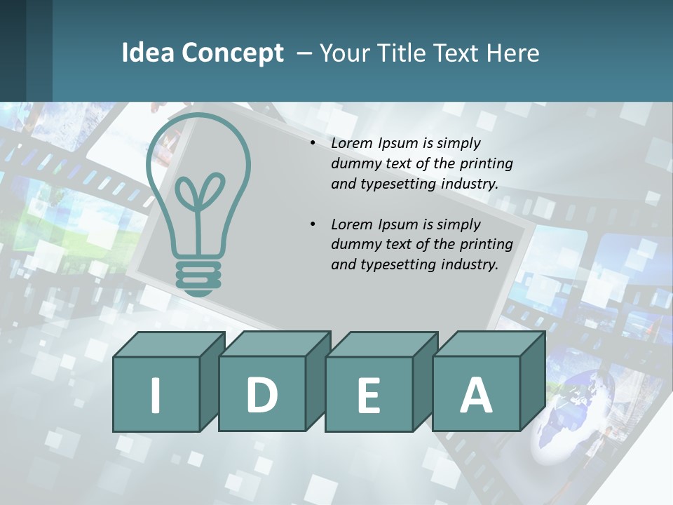 Video Editing PowerPoint Template