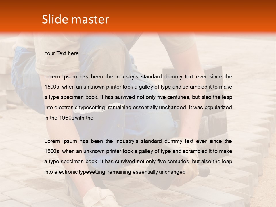 Track Laying PowerPoint Template