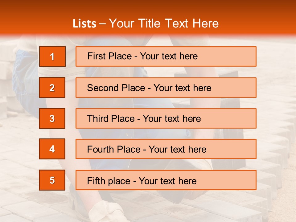 Track Laying PowerPoint Template