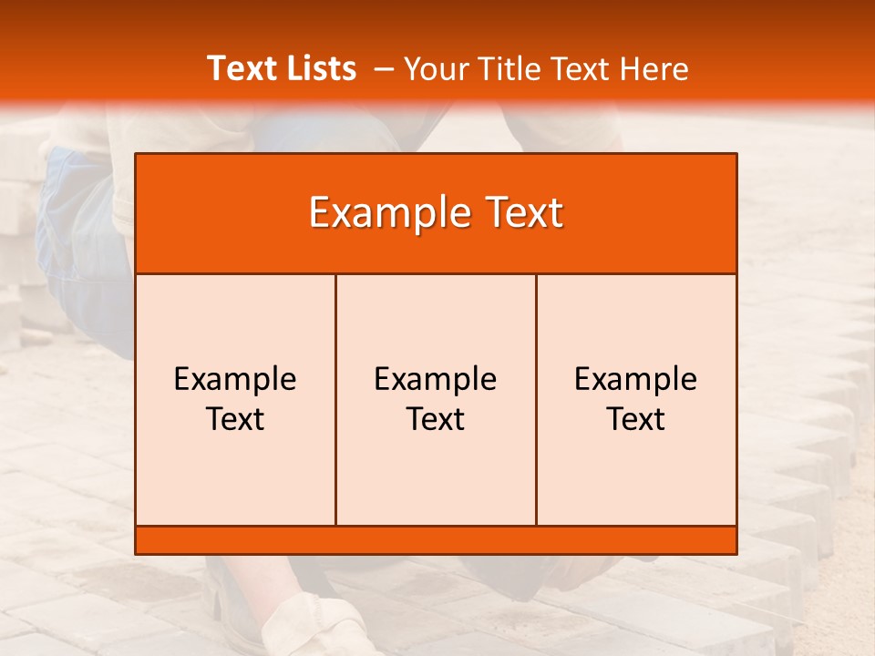 Track Laying PowerPoint Template
