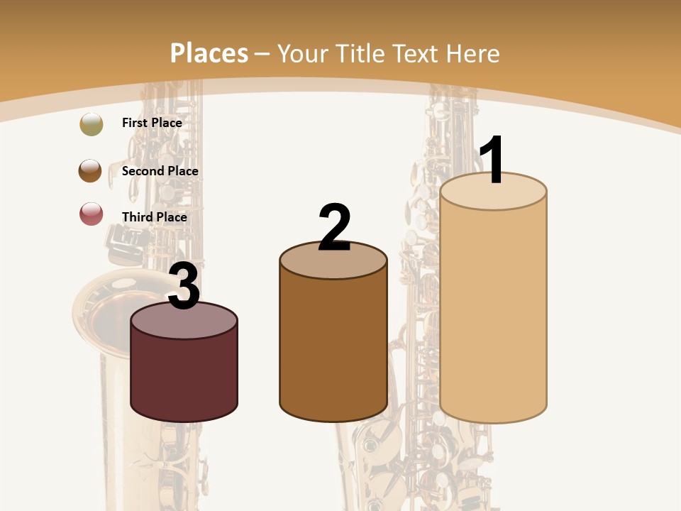 Saxophone PowerPoint Template