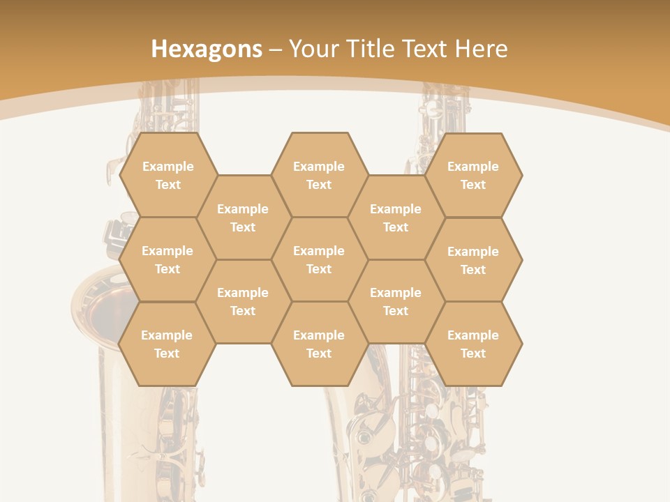 Saxophone PowerPoint Template