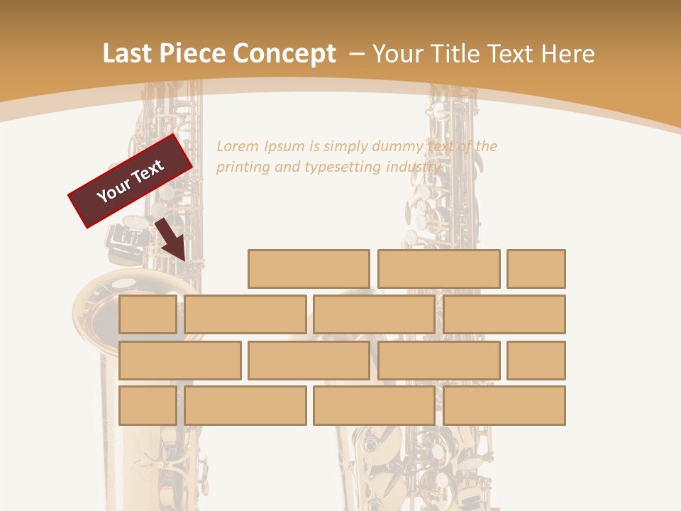 Saxophone PowerPoint Template