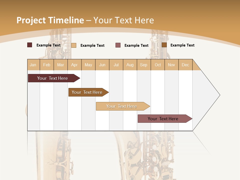Saxophone PowerPoint Template