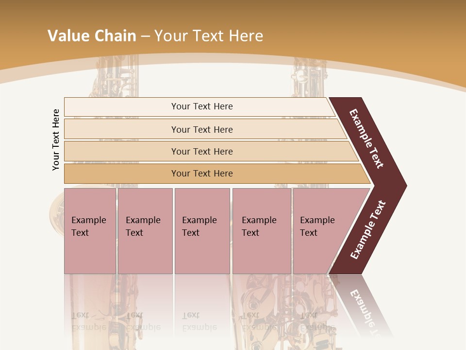 Saxophone PowerPoint Template