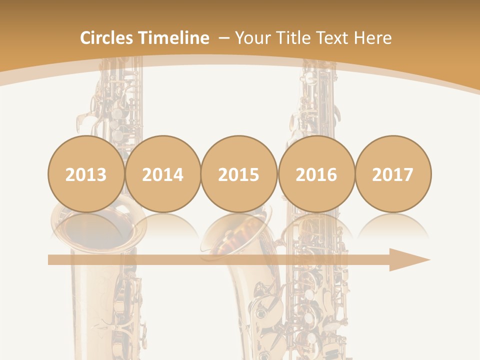Saxophone PowerPoint Template