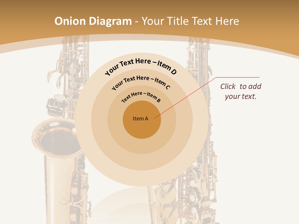 Saxophone PowerPoint Template