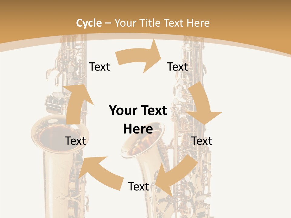 Saxophone PowerPoint Template