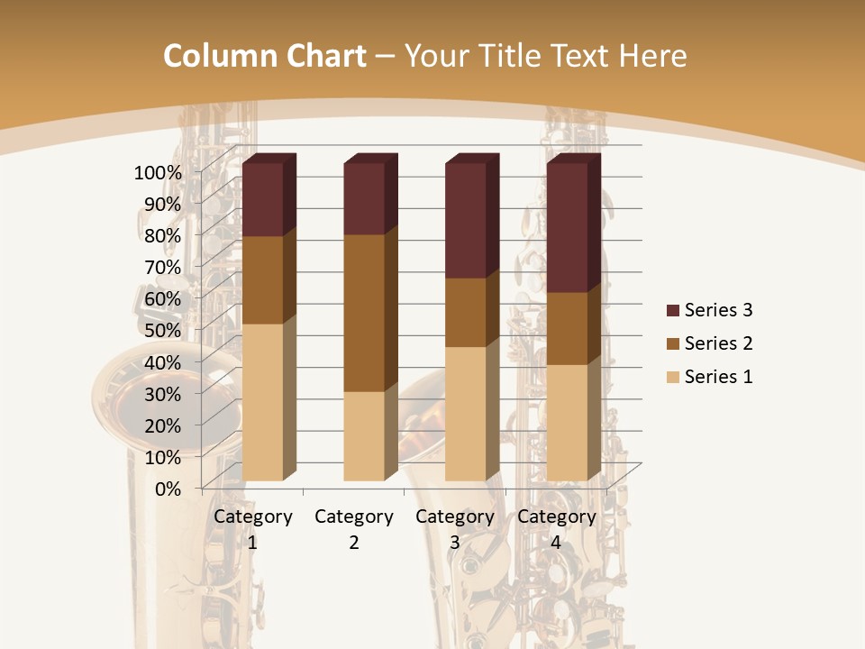 Saxophone PowerPoint Template