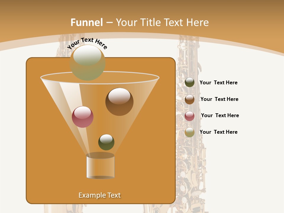 Saxophone PowerPoint Template