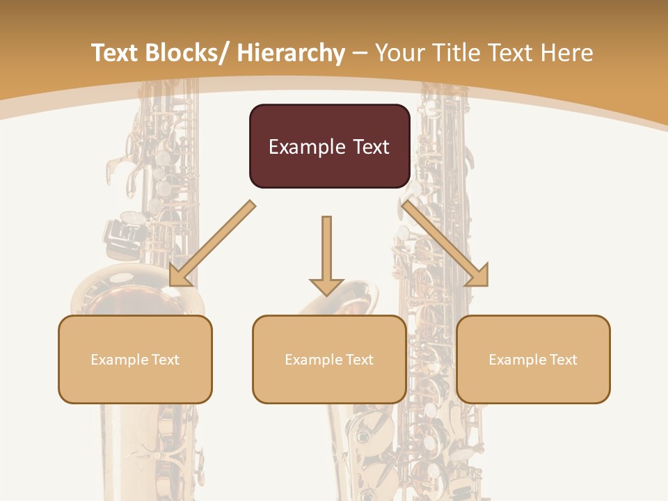Saxophone PowerPoint Template