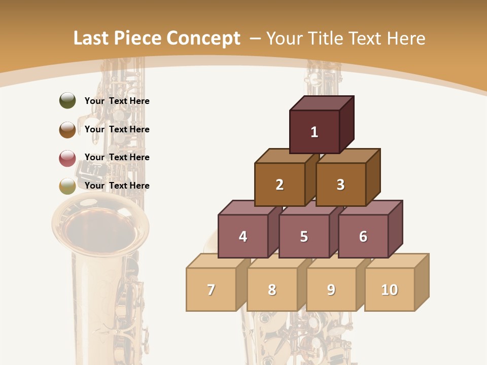Saxophone PowerPoint Template