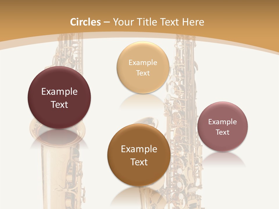 Saxophone PowerPoint Template