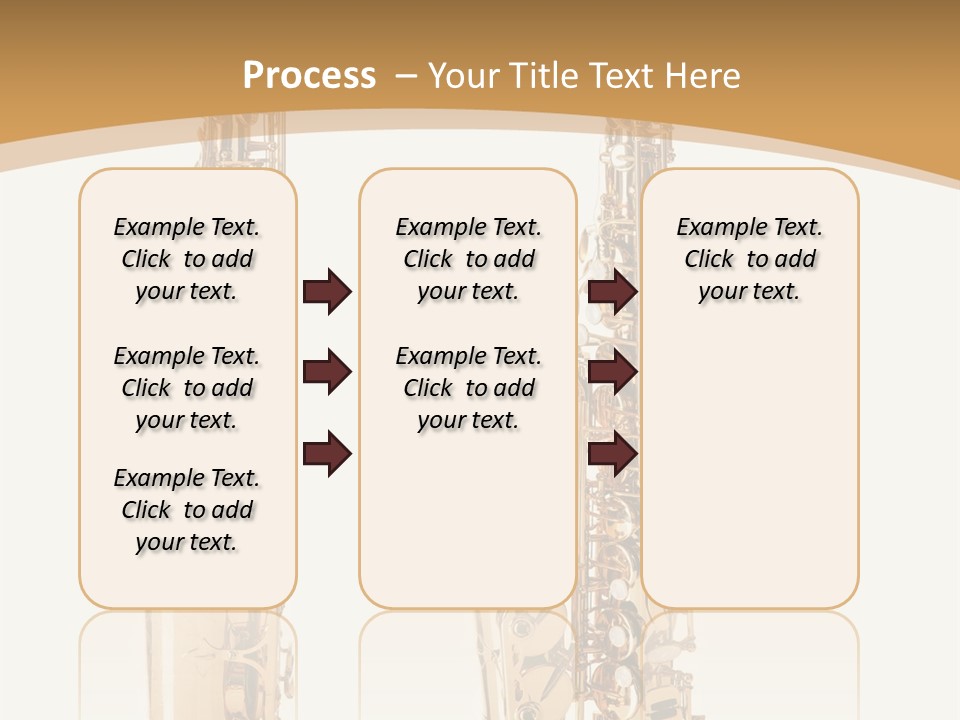 Saxophone PowerPoint Template