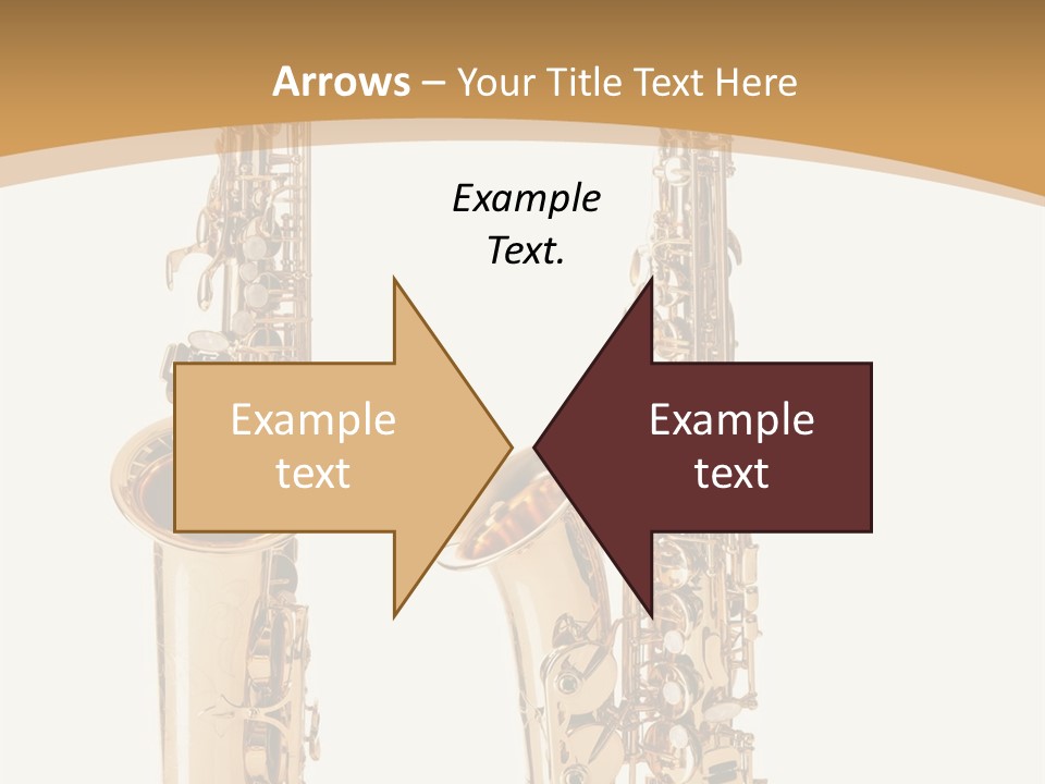 Saxophone PowerPoint Template