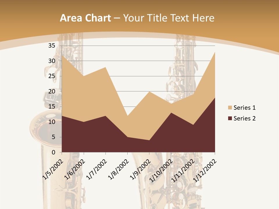 Saxophone PowerPoint Template