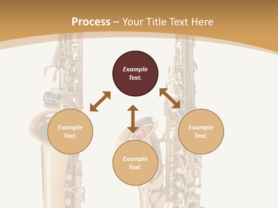 Saxophone PowerPoint Template