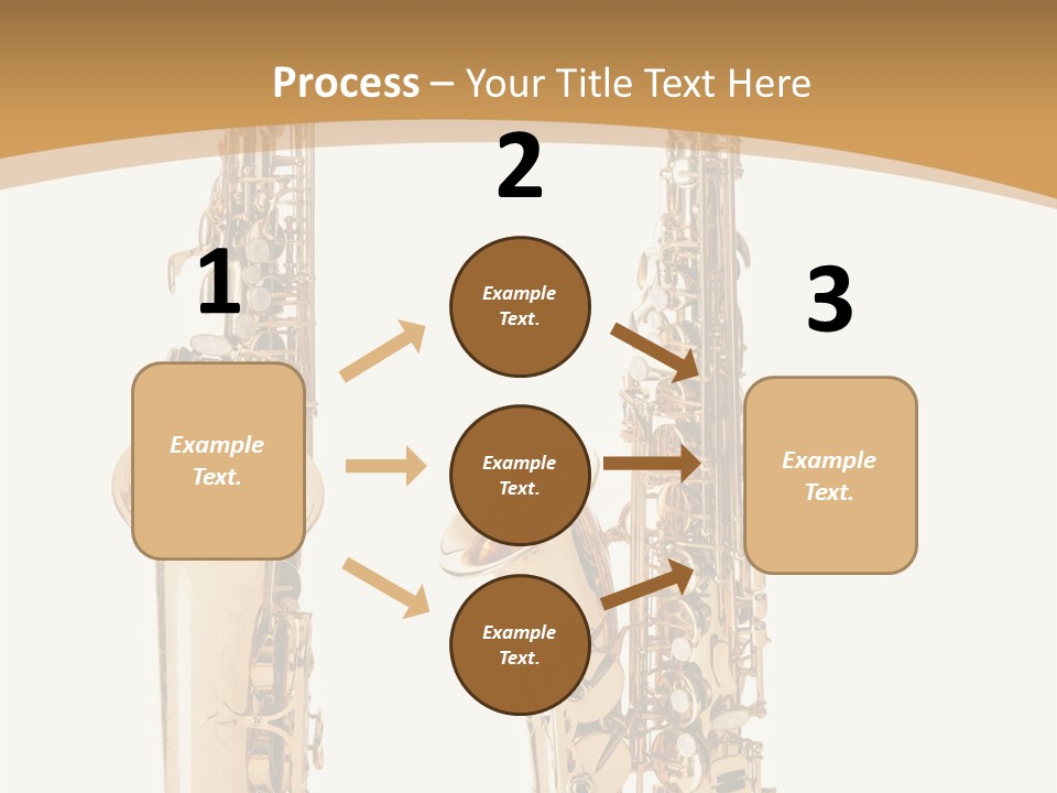 Saxophone PowerPoint Template