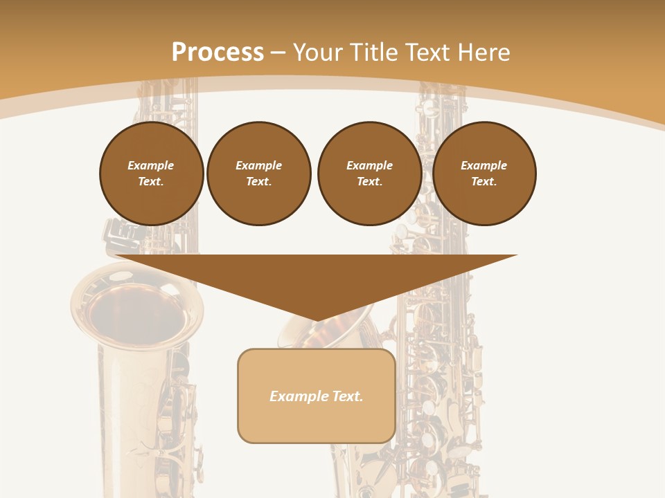 Saxophone PowerPoint Template