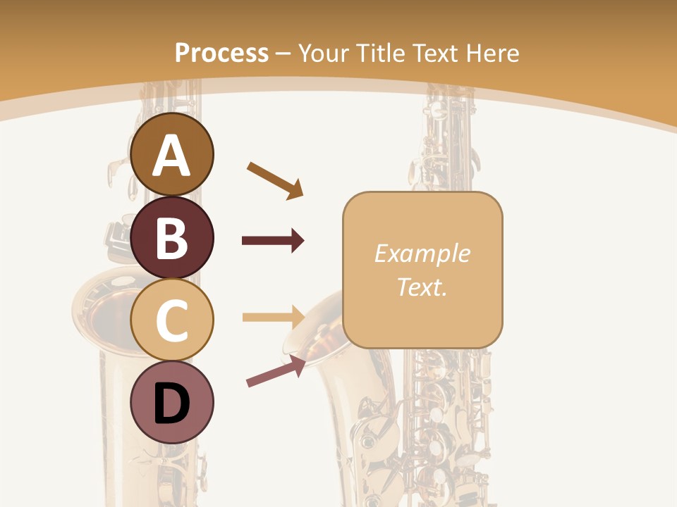Saxophone PowerPoint Template