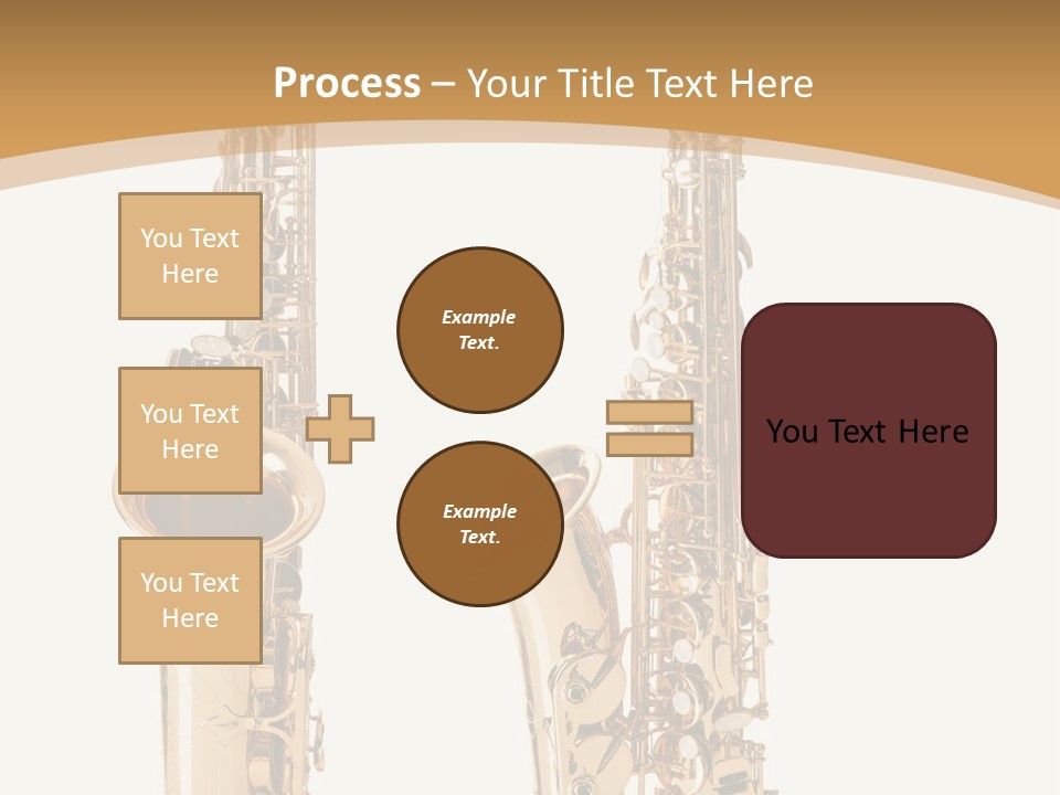 Saxophone PowerPoint Template