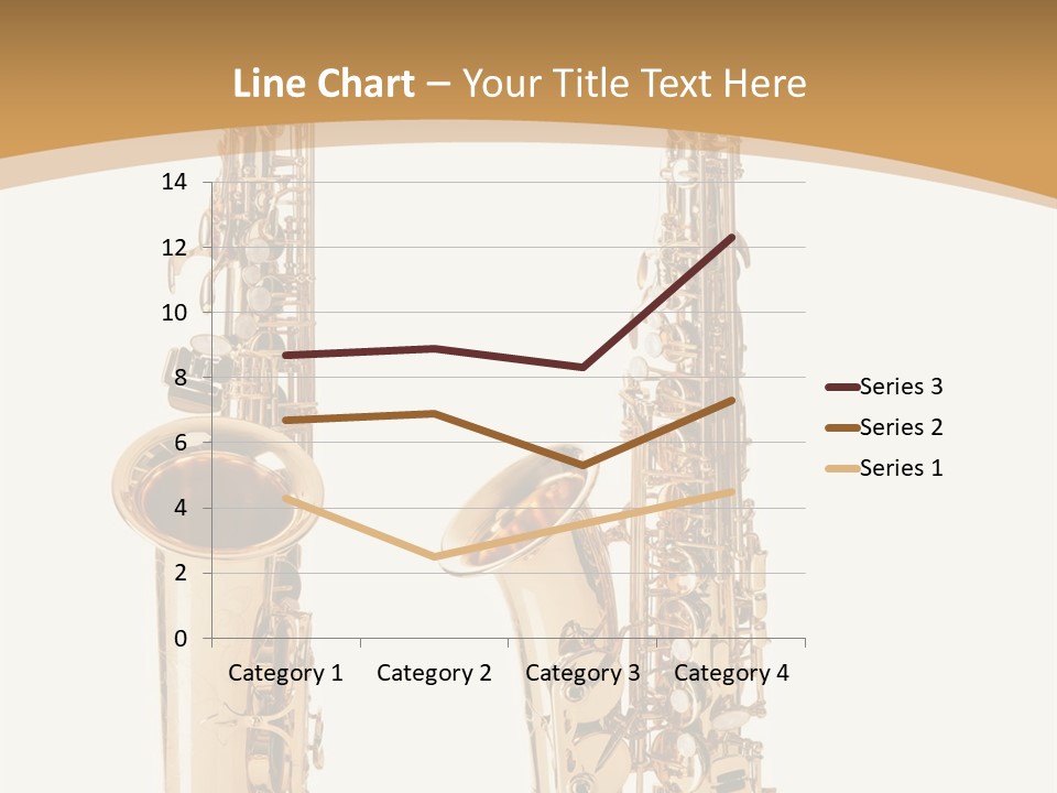 Saxophone PowerPoint Template