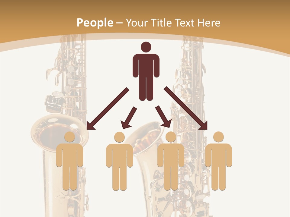 Saxophone PowerPoint Template