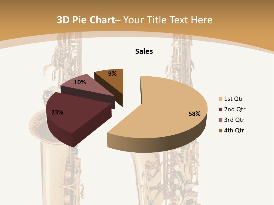 Saxophone PowerPoint Template