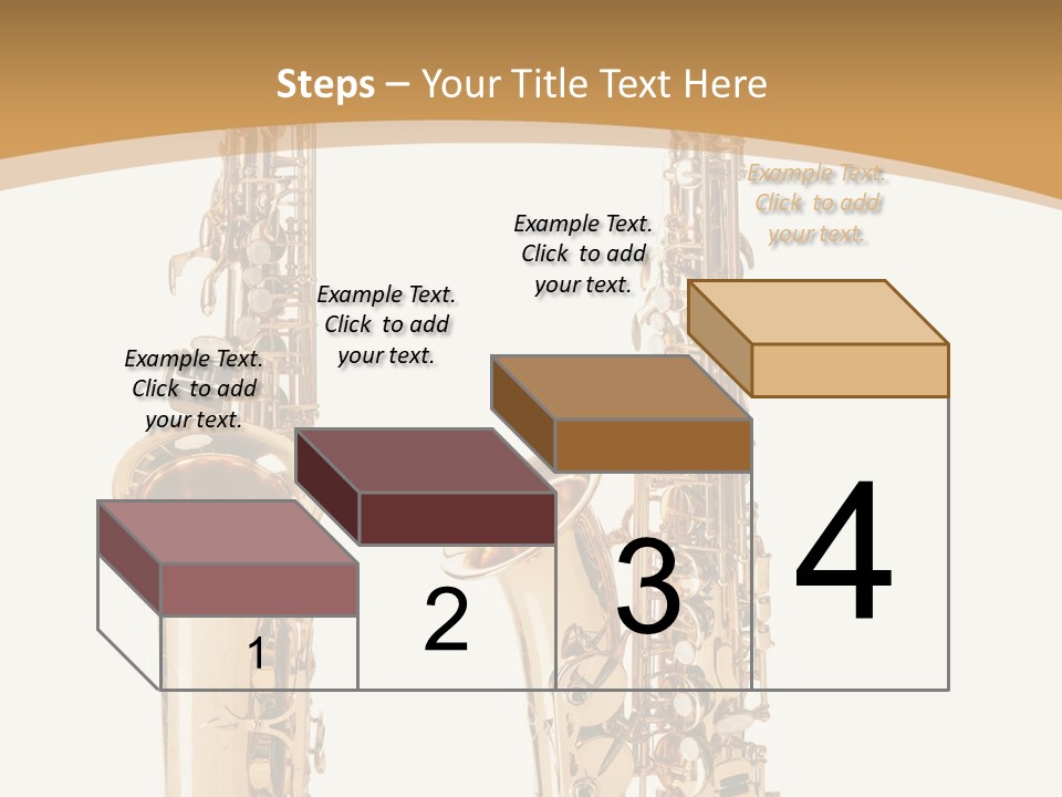 Saxophone PowerPoint Template