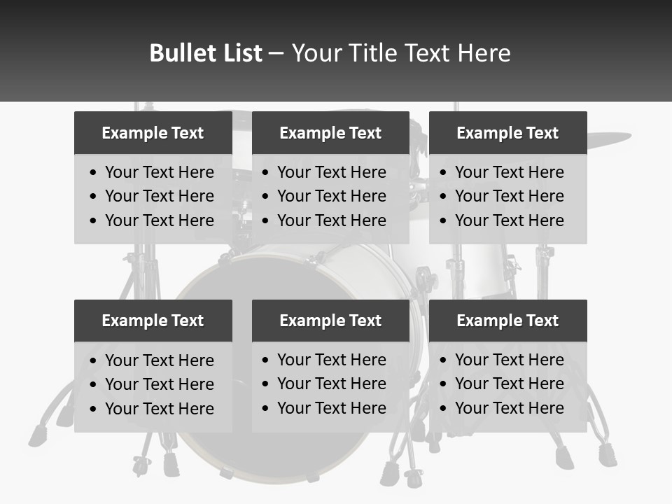 Drums PowerPoint Template