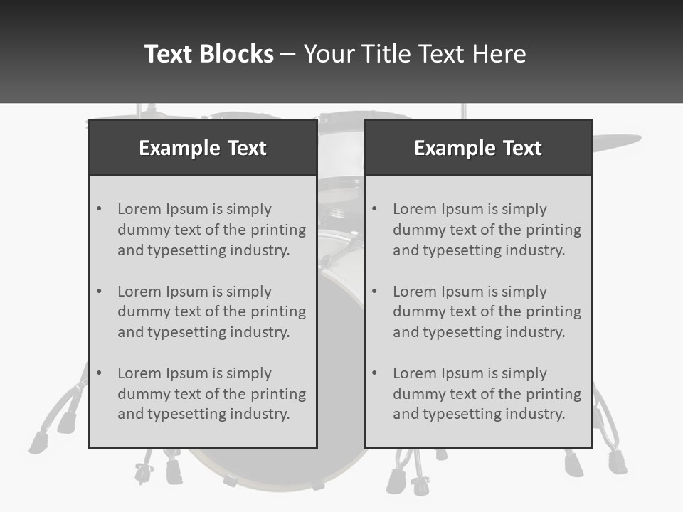 Drums PowerPoint Template