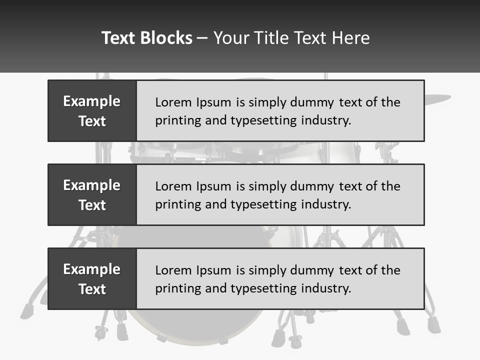 Drums PowerPoint Template