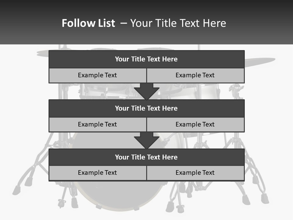 Drums PowerPoint Template