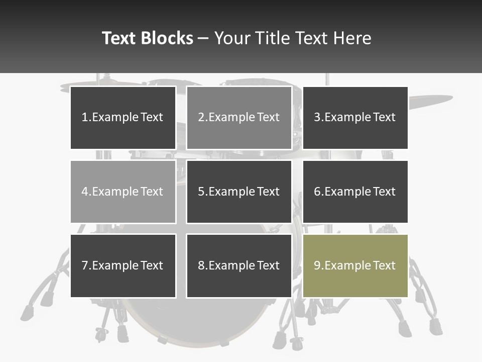 Drums PowerPoint Template