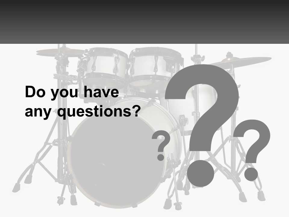 Drums PowerPoint Template
