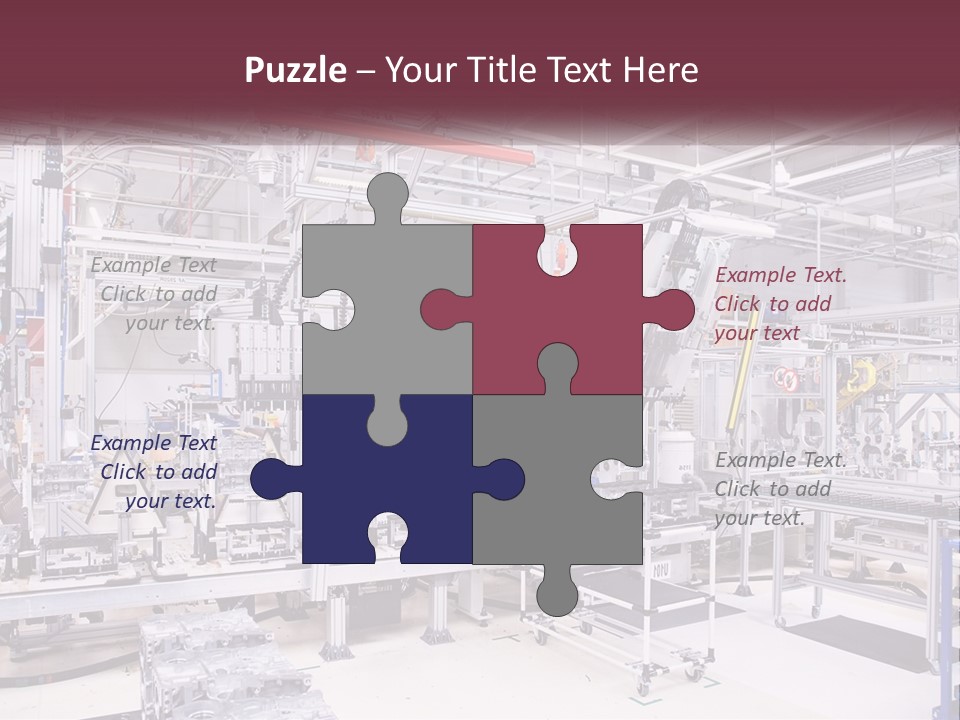 Production Chain PowerPoint Template
