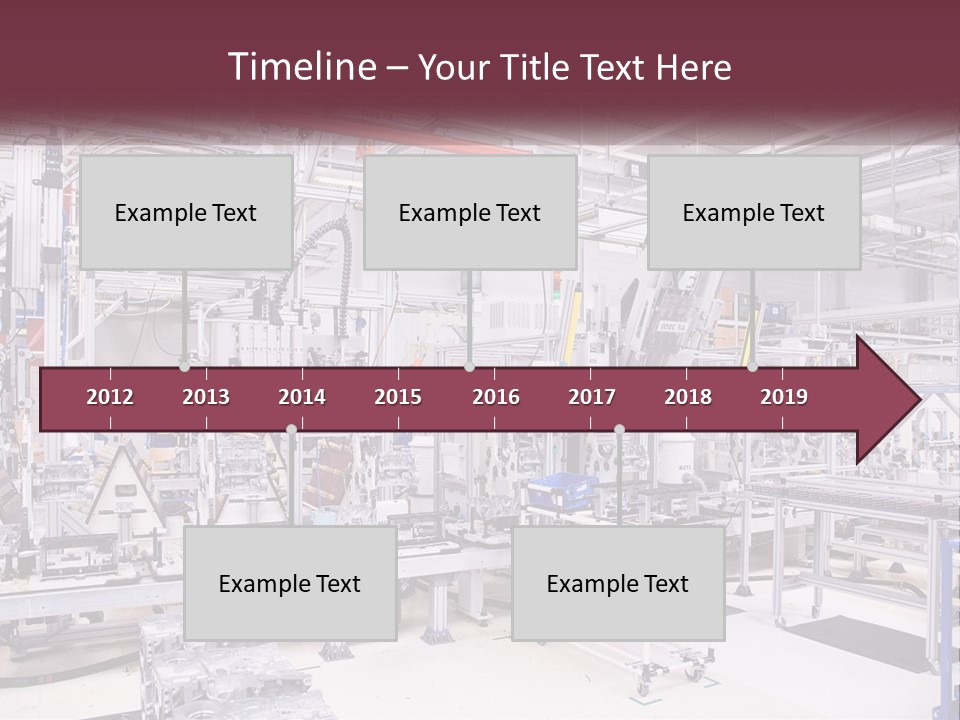Production Chain PowerPoint Template