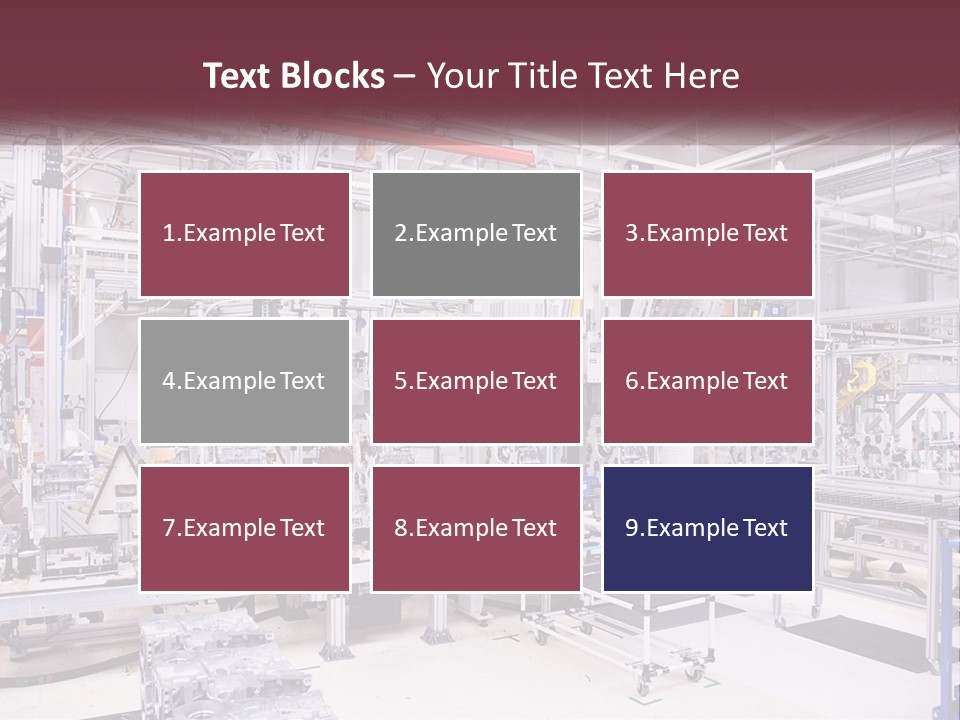 Production Chain PowerPoint Template