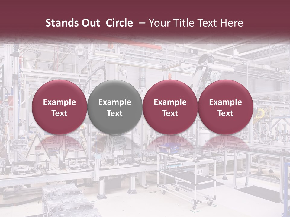 Production Chain PowerPoint Template