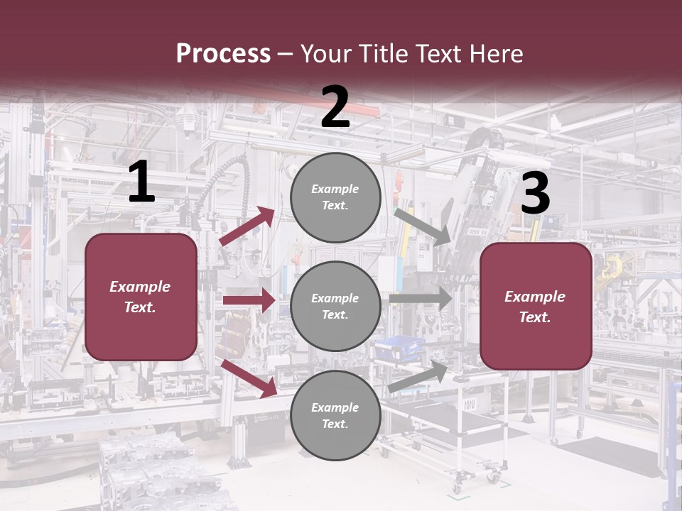 Production Chain PowerPoint Template