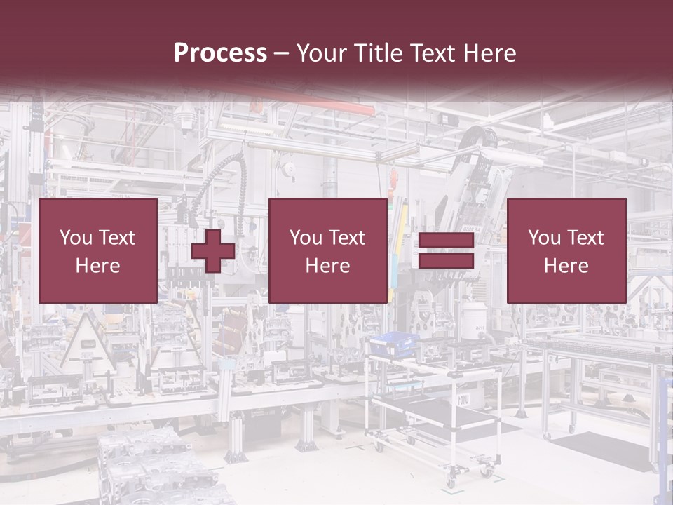 Production Chain PowerPoint Template