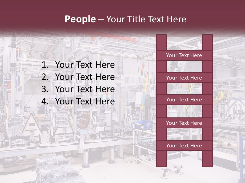 Production Chain PowerPoint Template
