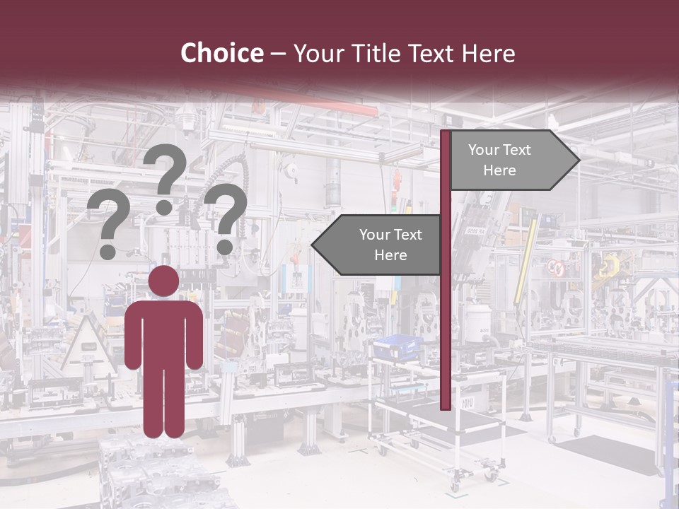 Production Chain PowerPoint Template
