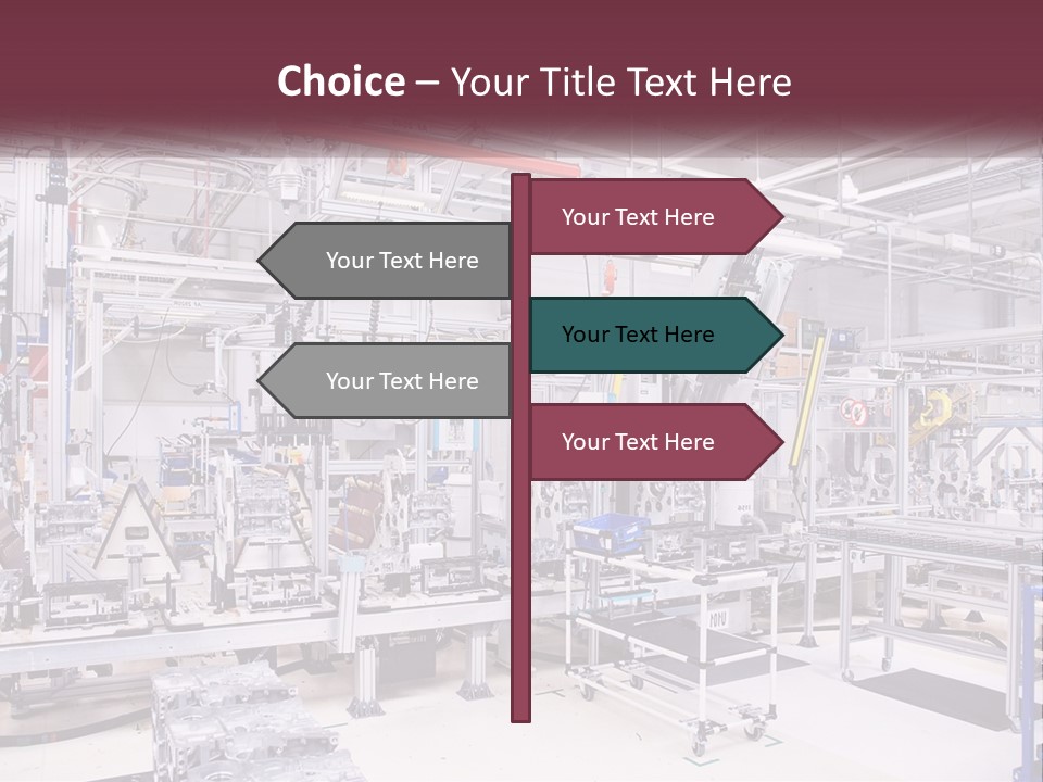 Production Chain PowerPoint Template