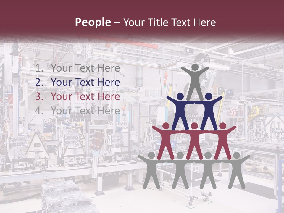 Production Chain PowerPoint Template