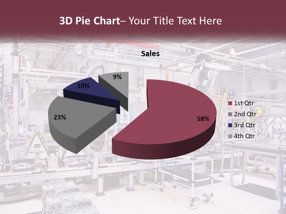 Production Chain PowerPoint Template