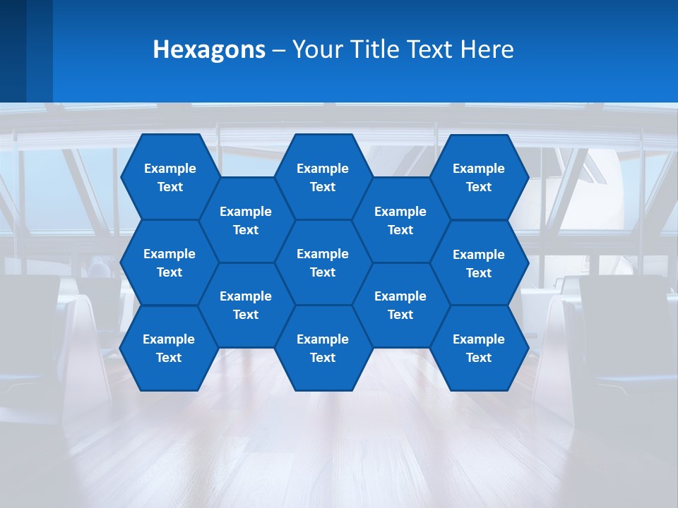 Vip Lounge At The Airport PowerPoint Template